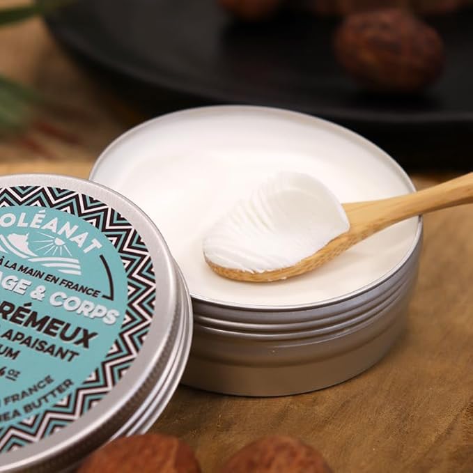 Oleanat Organic Shea Butter Without Perfume - Hypoallergenic Care (100ml)