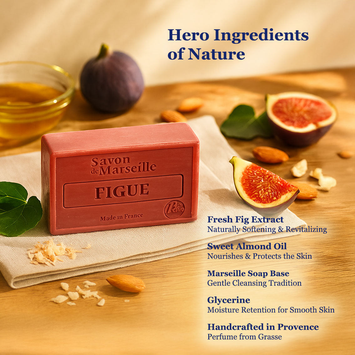 Gentle Fragrant Soap - Fig
