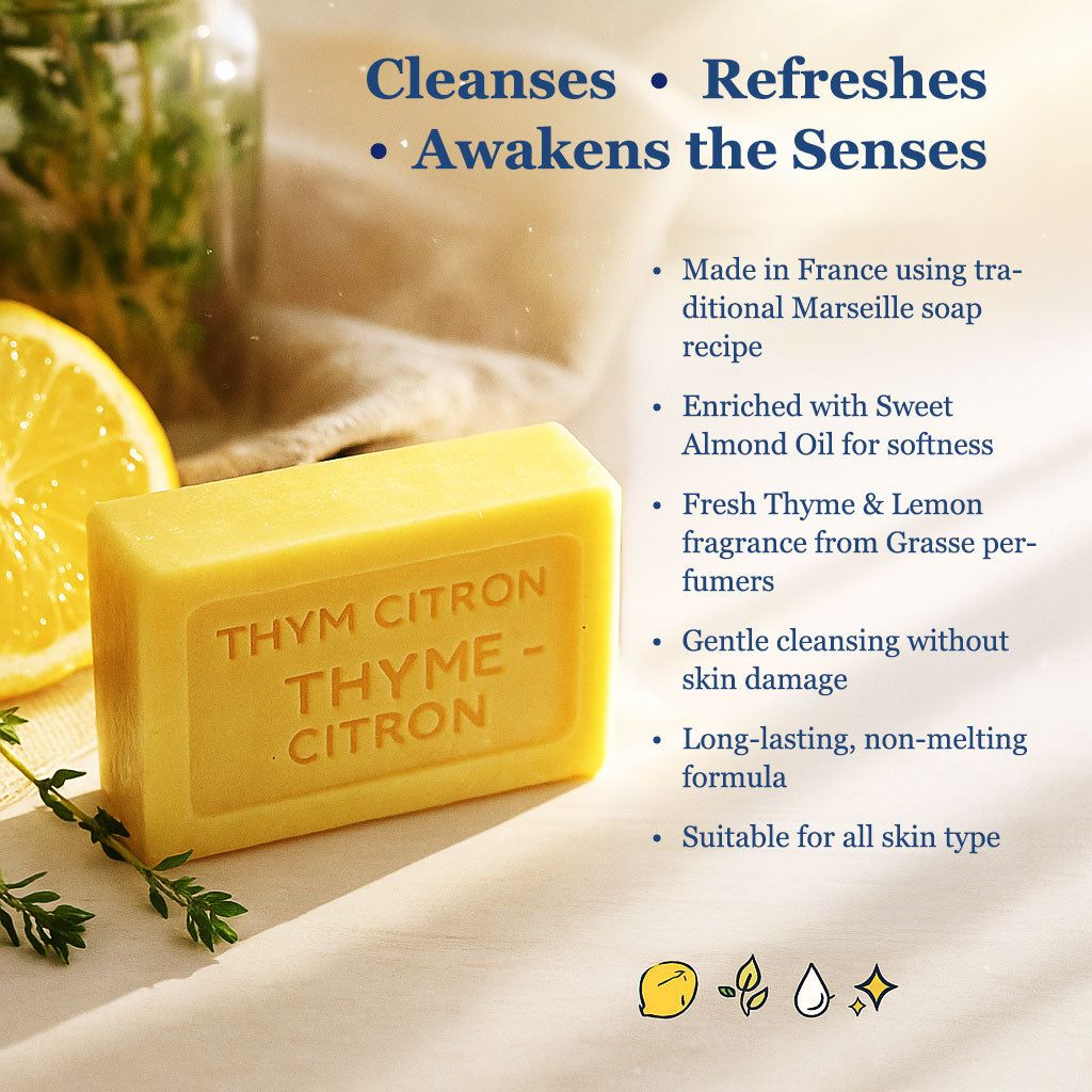 Gentle Fragrant Soap - Thyme & Lemon