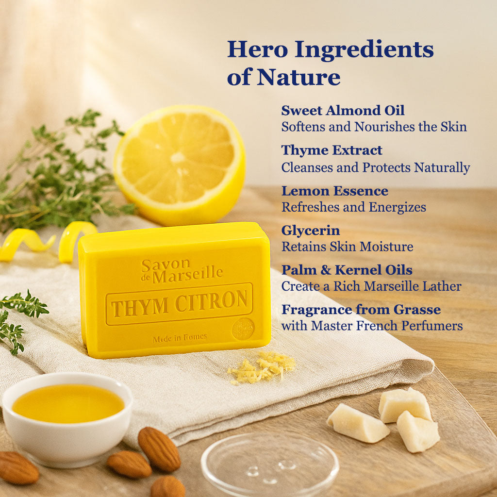 Gentle Fragrant Soap - Thyme & Lemon