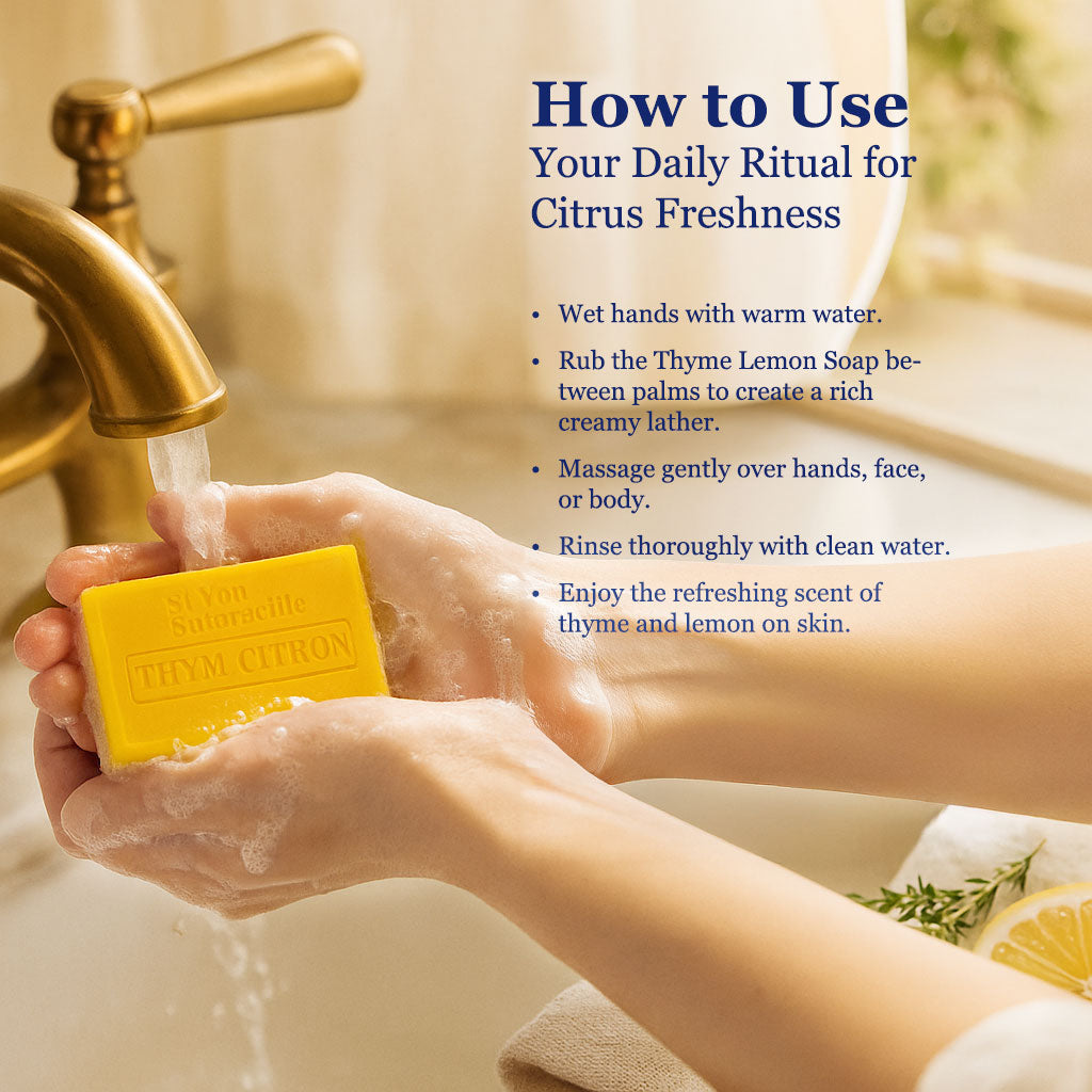 Gentle Fragrant Soap - Thyme & Lemon