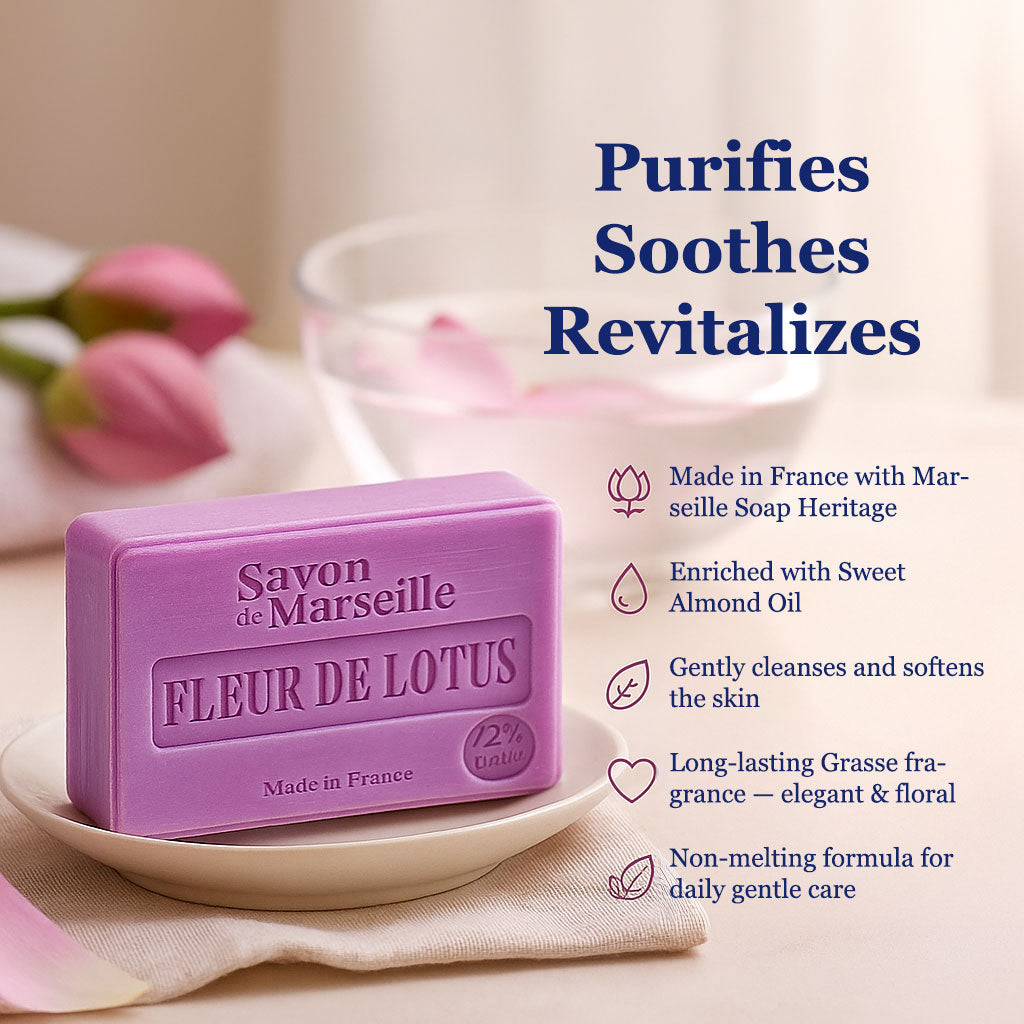 Gentle Fragrant Soap - Lotus Flower