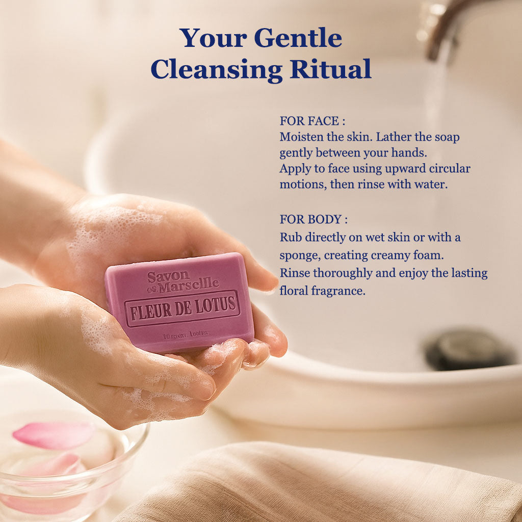 Gentle Fragrant Soap - Lotus Flower