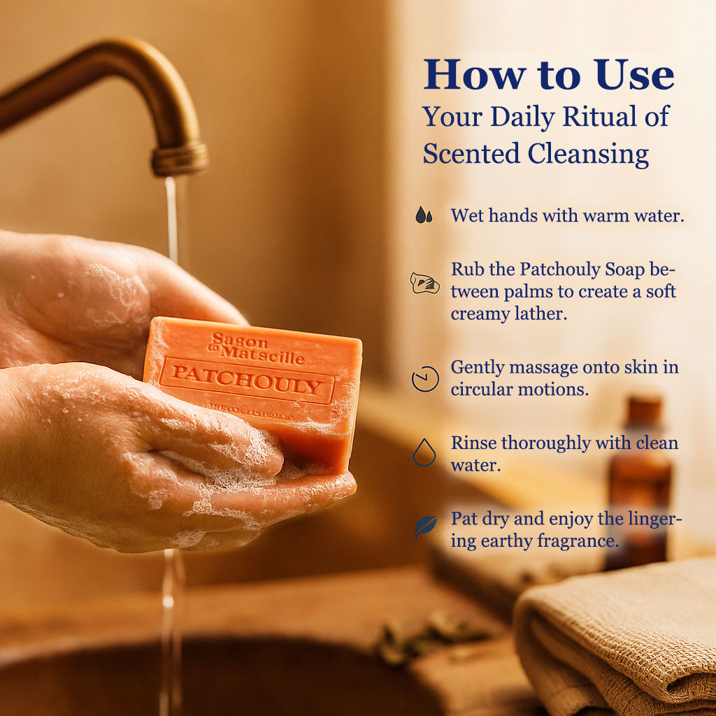 Gentle Fragrant Soap - Patchouly