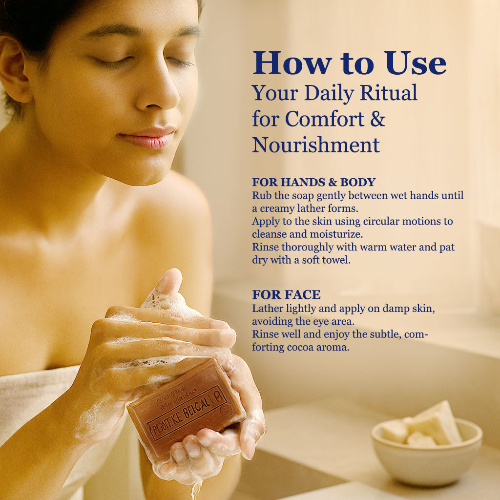 Gentle Enriched Soap - Cocoa Butter