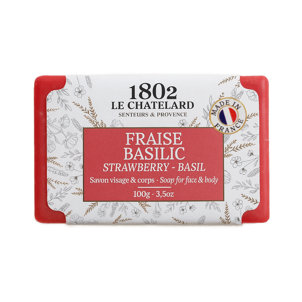 Gentle Fragrant Soap - Strawberry Basil