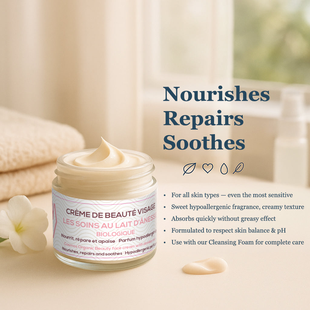 Oleanat Donkey Milk Shea Butter Face Cream – Hydrating & Rejuvenating 50ml