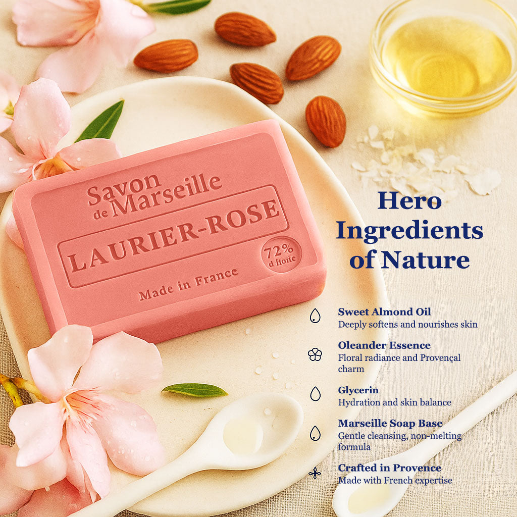 Gentle Fragrant Soap - Oleander