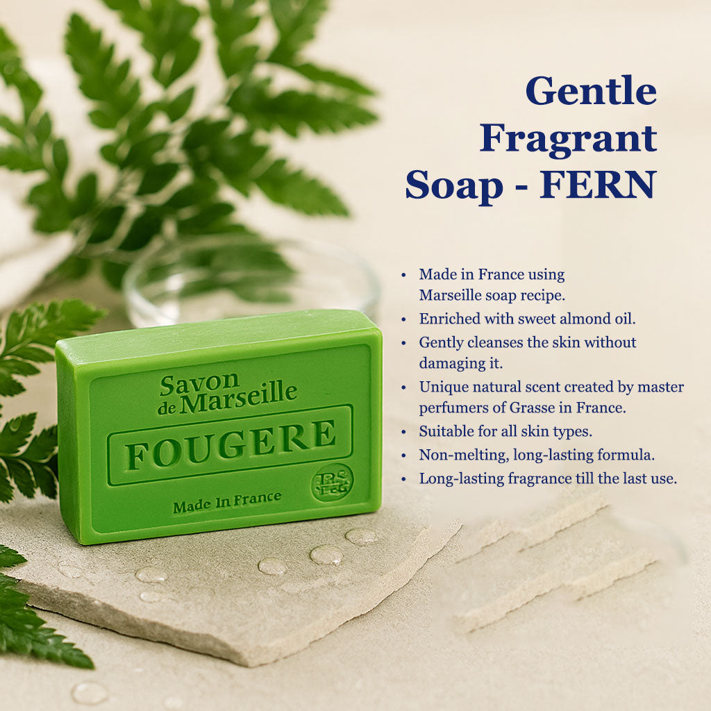 Gentle Fragrant Soap - Fern
