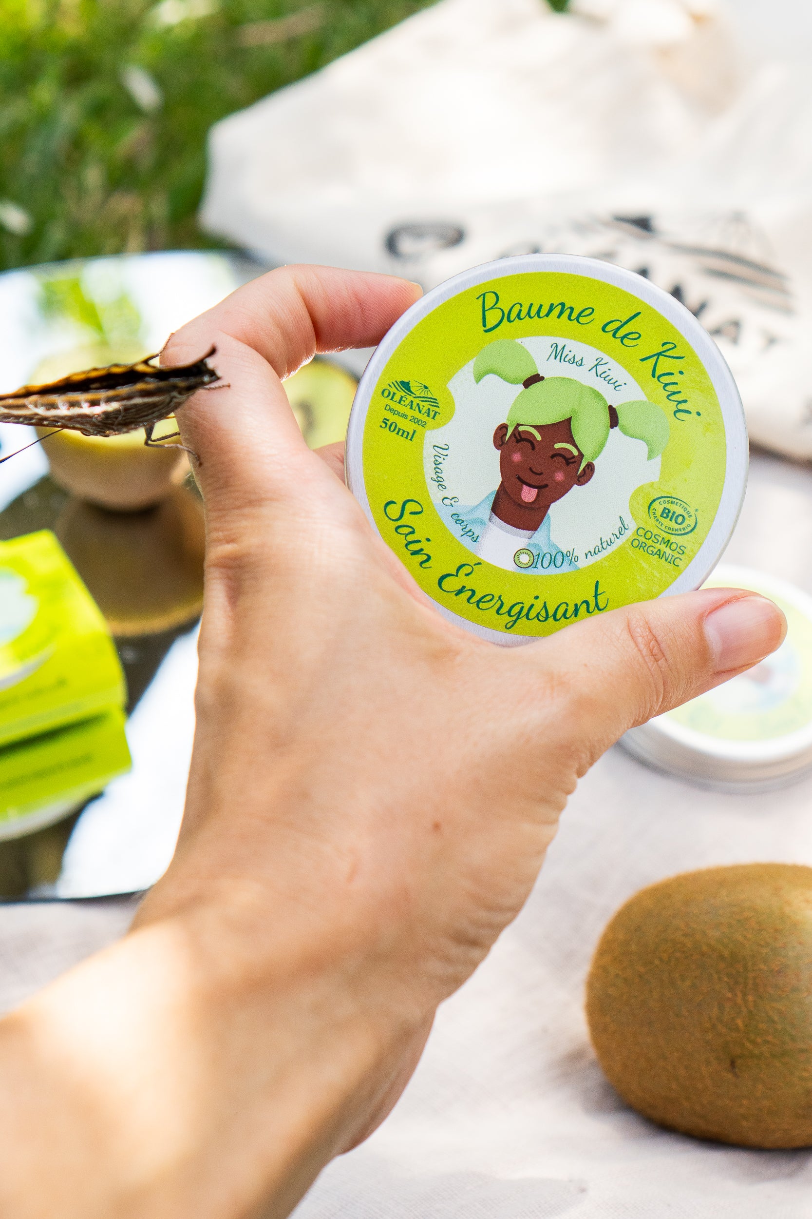 Organic Kiwi Balm - Brightening & Detoxifying Moisturizing Cream 30ml