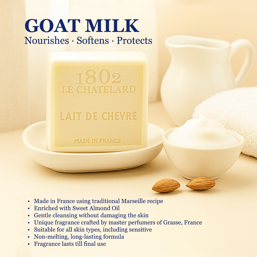 Palm Oil Free Enriched Soap - Goat Milk