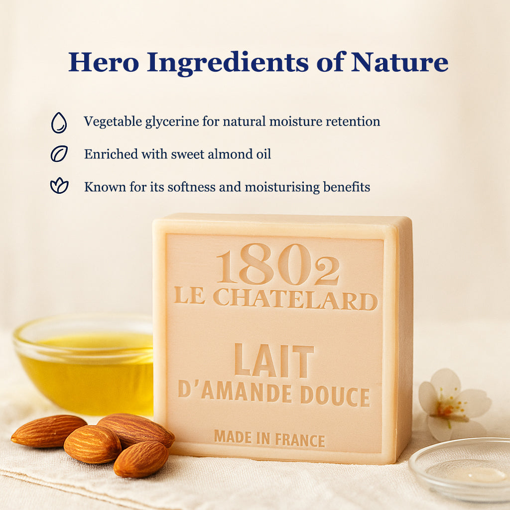 Palm Oil Free Fragrant Soap - Sweet Almond