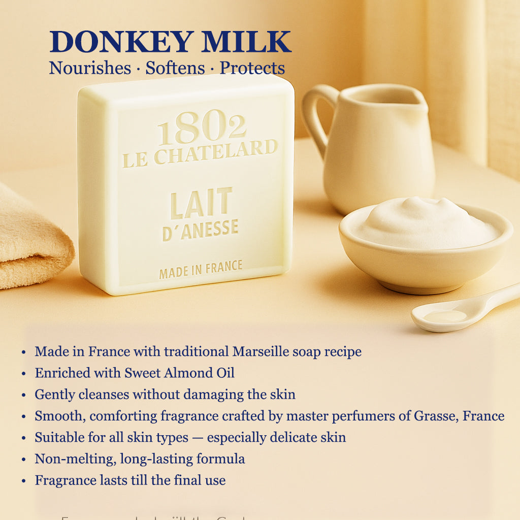 Palm Oil Free Enriched Soap - Donkey Milk