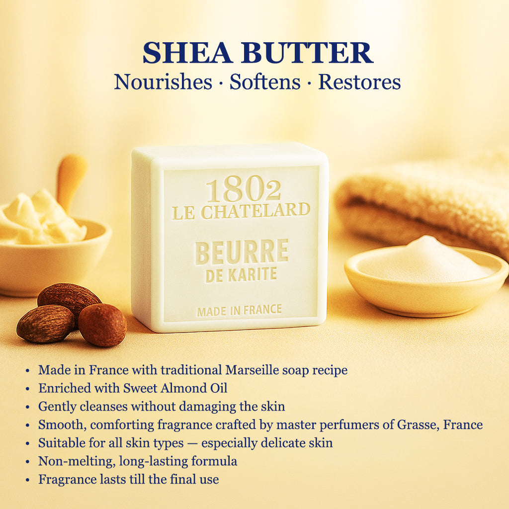 Palm Oil Free Enriched Soap - Shea Butter
