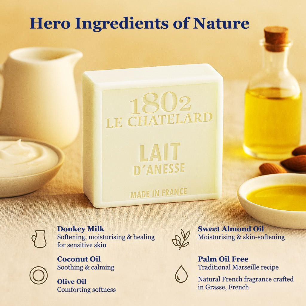 Palm Oil Free Enriched Soap - Donkey Milk