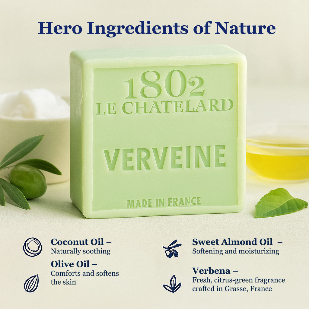 Palm Oil Free Fragrant Soap - Verbena