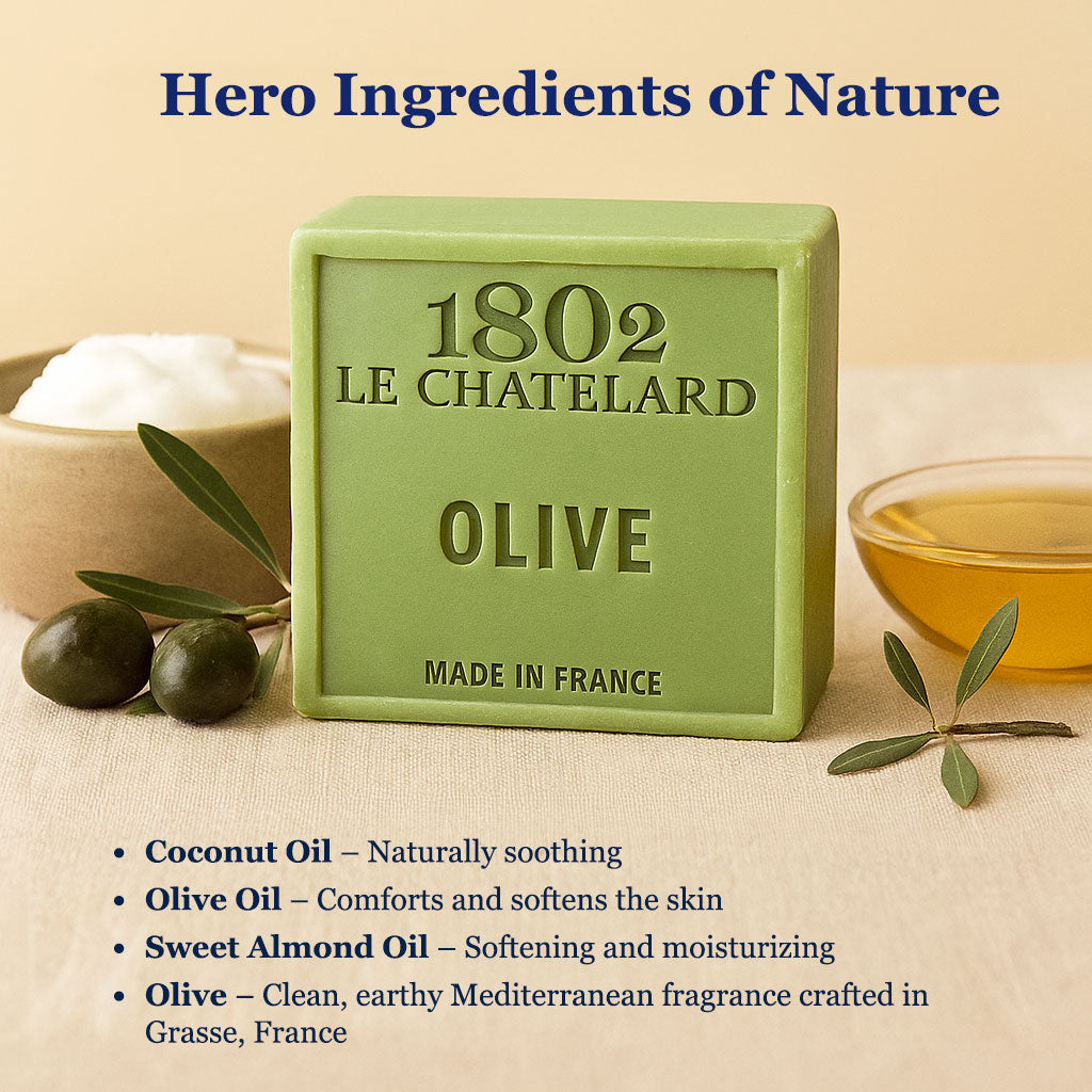 Palm Oil Free Fragrant Soap - Olive