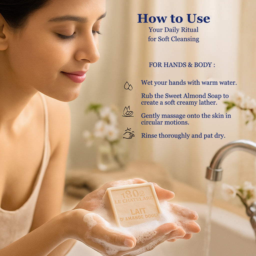 Palm Oil Free Fragrant Soap - Sweet Almond