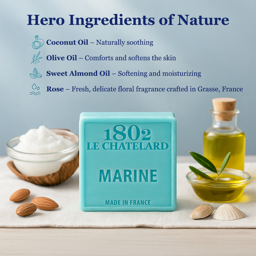 Palm Oil Free Fragrant Soap - Sea Breeze