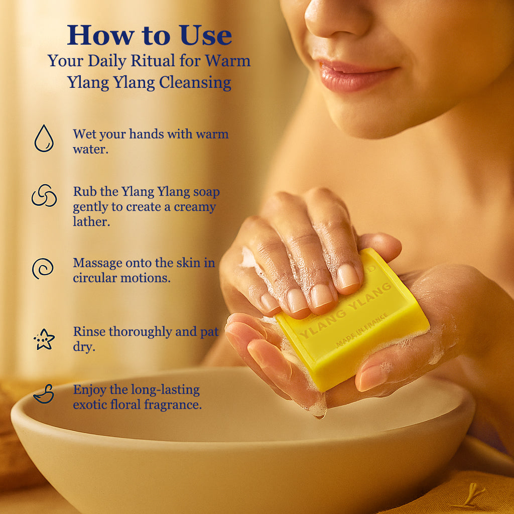 Palm Oil Free Fragrant Soap - Ylang Ylang