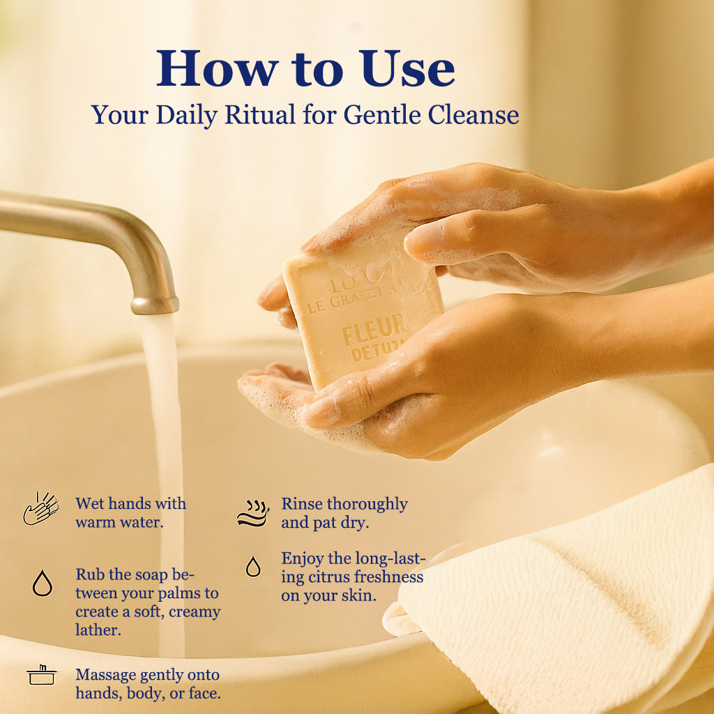 Palm Oil Free Fragrant Soap - Tahitian Gardenia