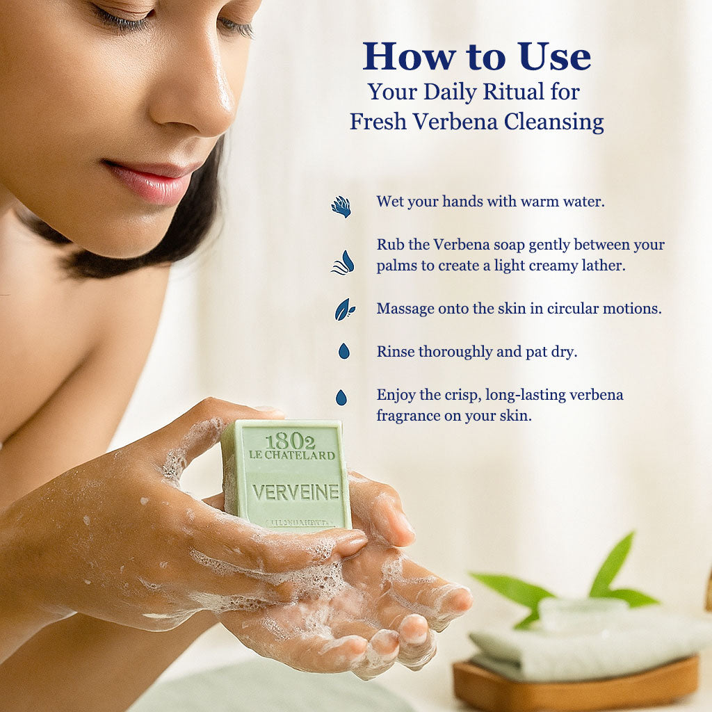 Palm Oil Free Fragrant Soap - Verbena