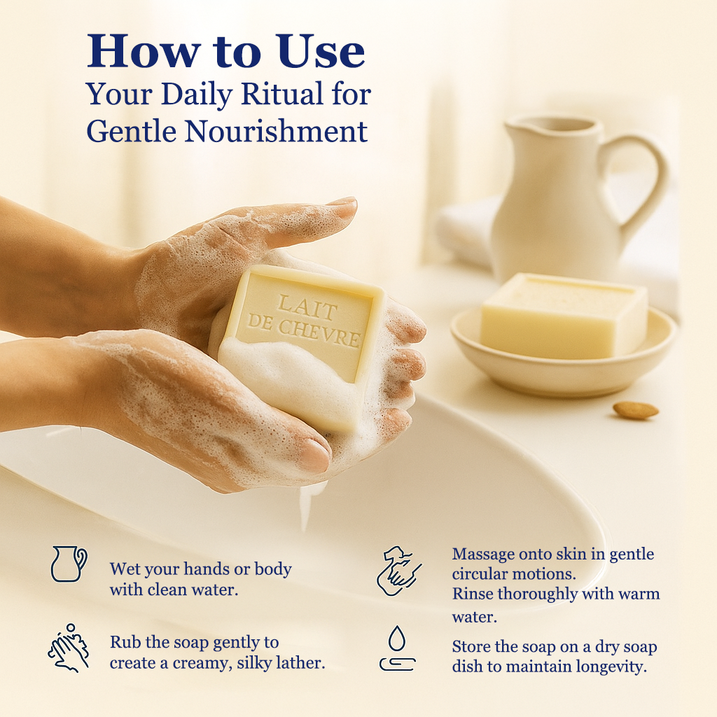 Palm Oil Free Enriched Soap - Goat Milk