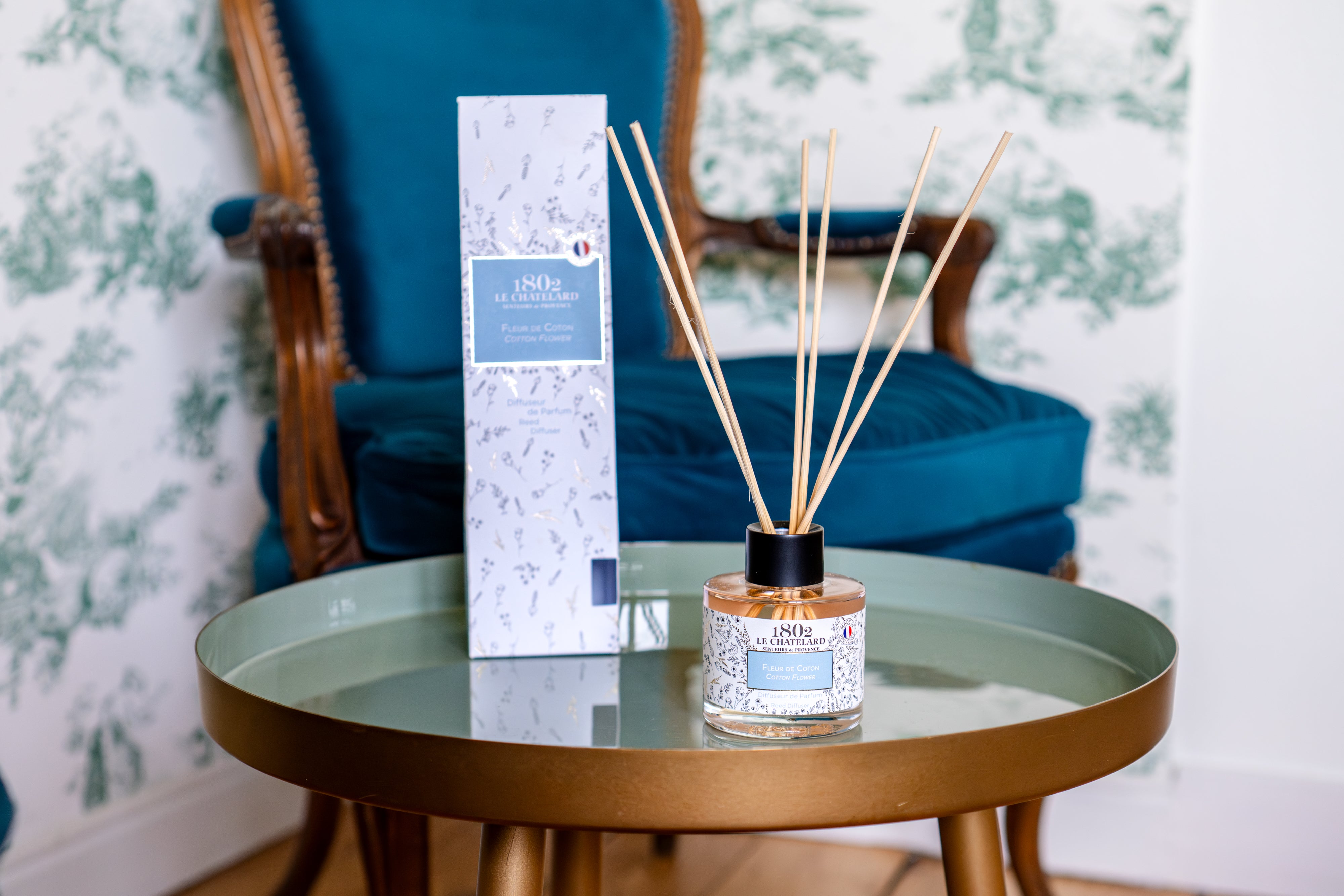 Room Fragrance Reed Diffuser - Cotton Flower