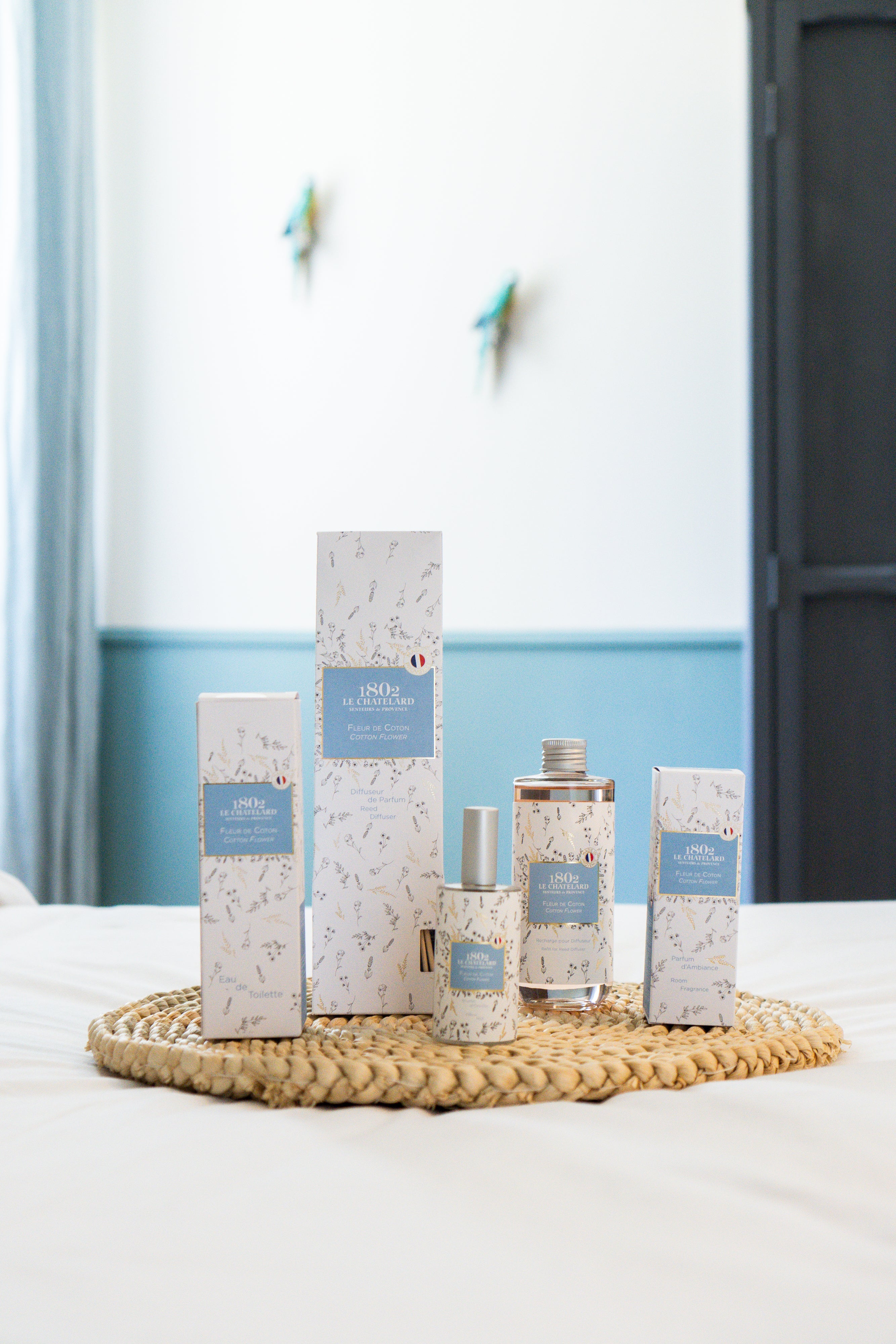 Room Fragrance Reed Diffuser - Cotton Flower