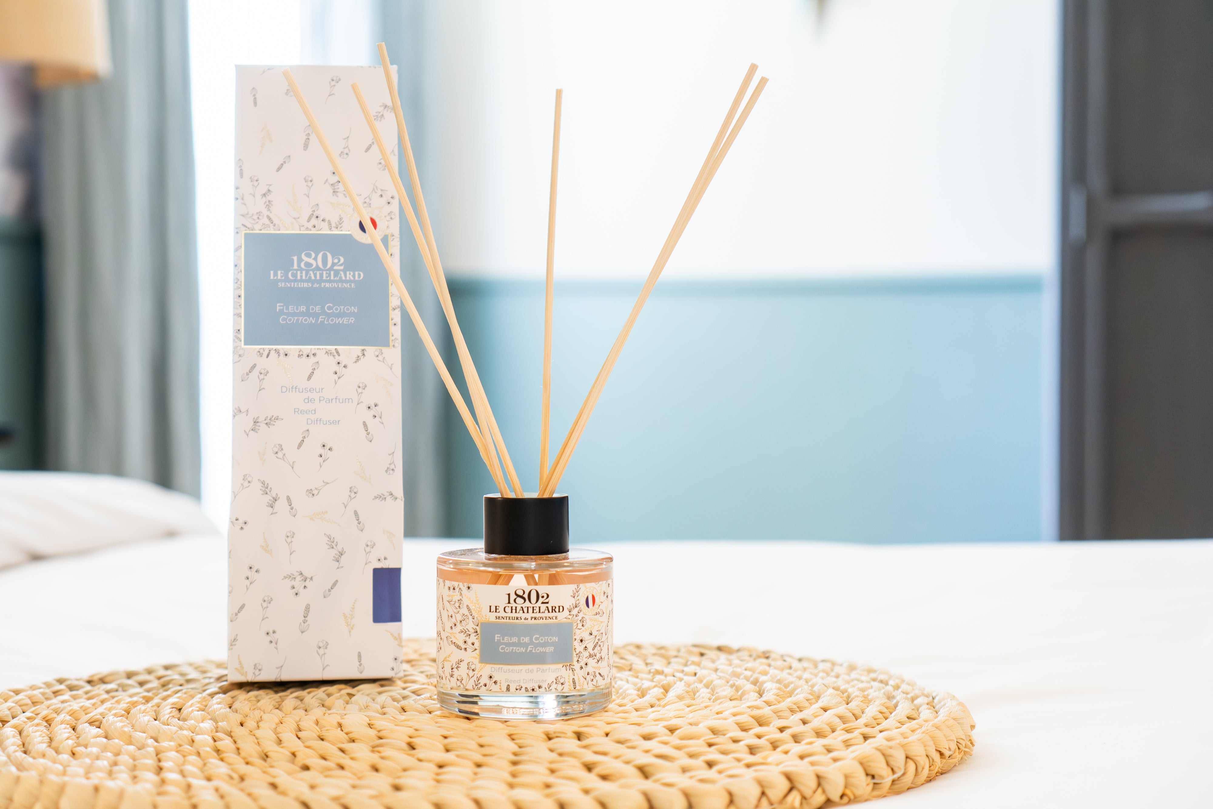 Room Fragrance Reed Diffuser - Cotton Flower