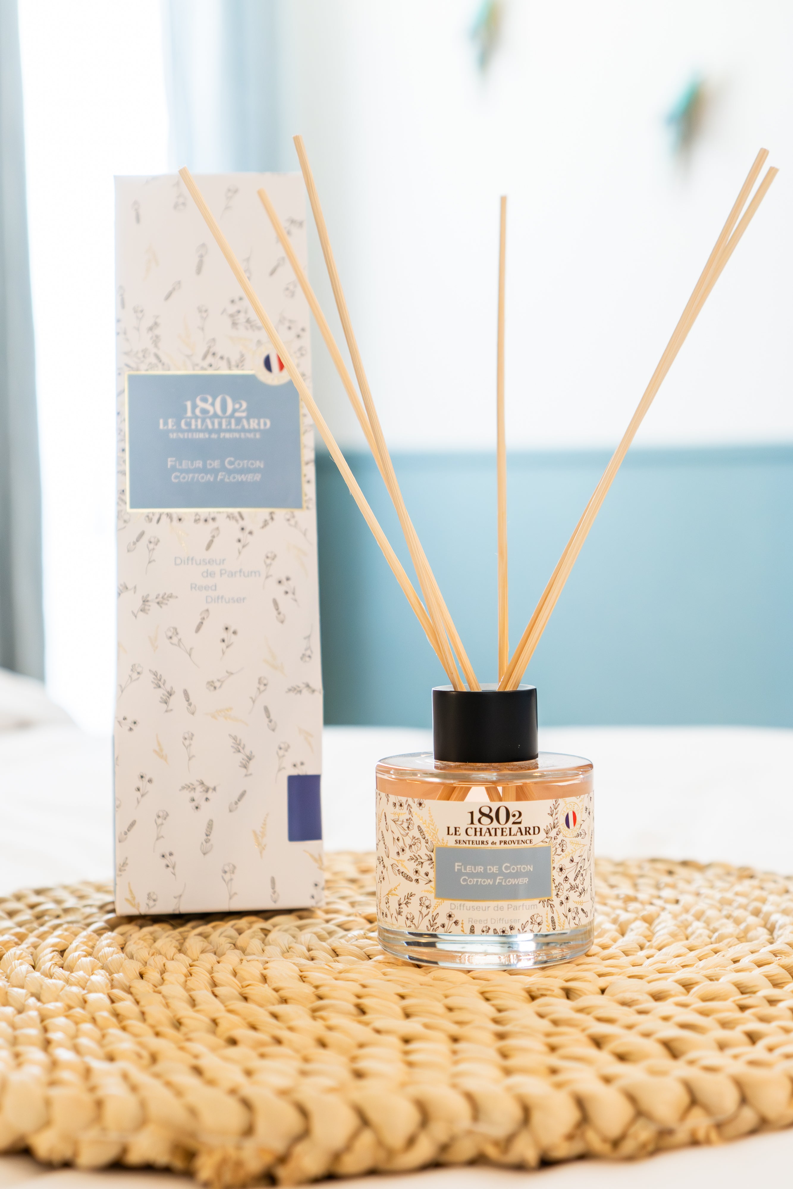 Room Fragrance Reed Diffuser - Cotton Flower