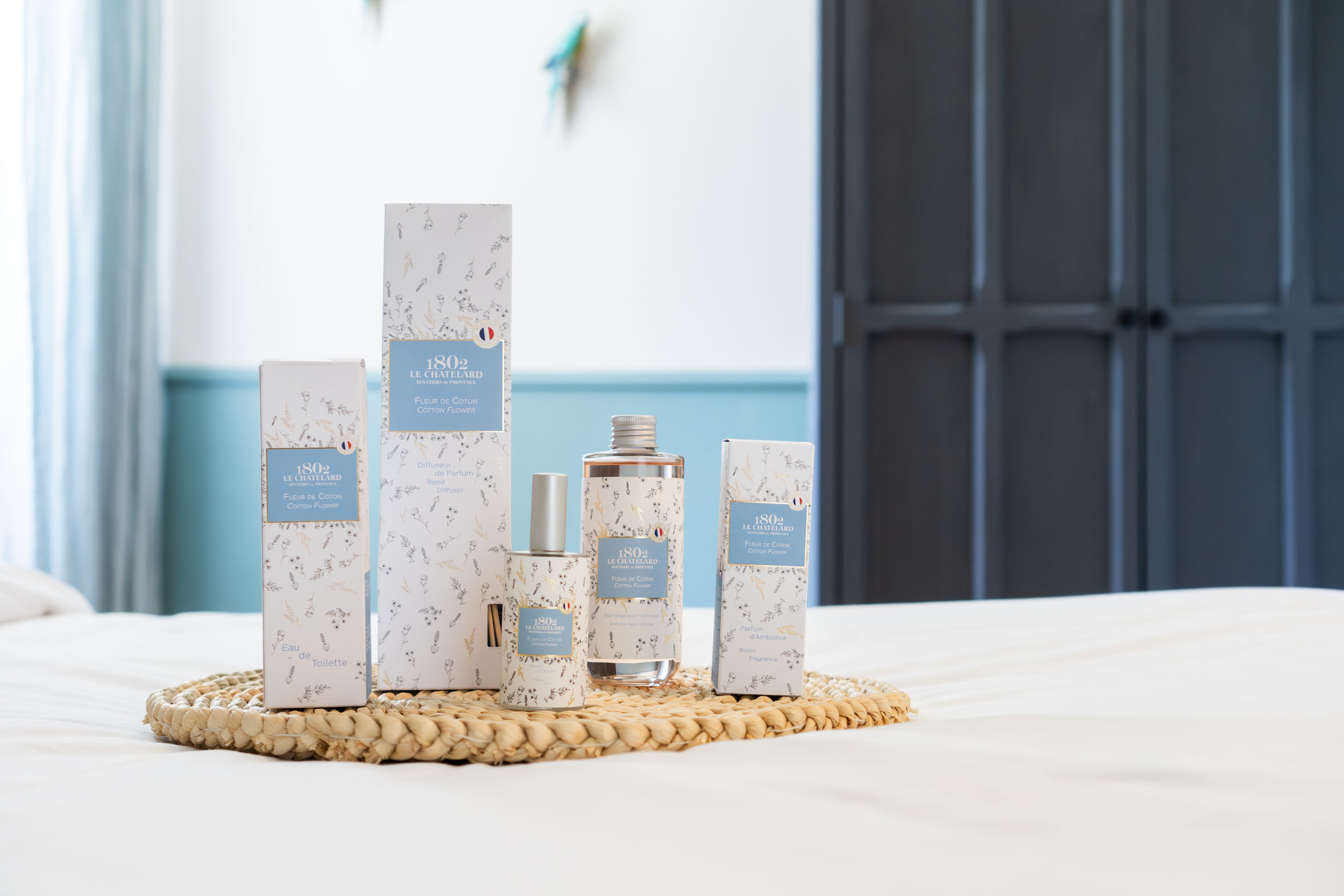 Room Fragrance Reed Diffuser - Cotton Flower