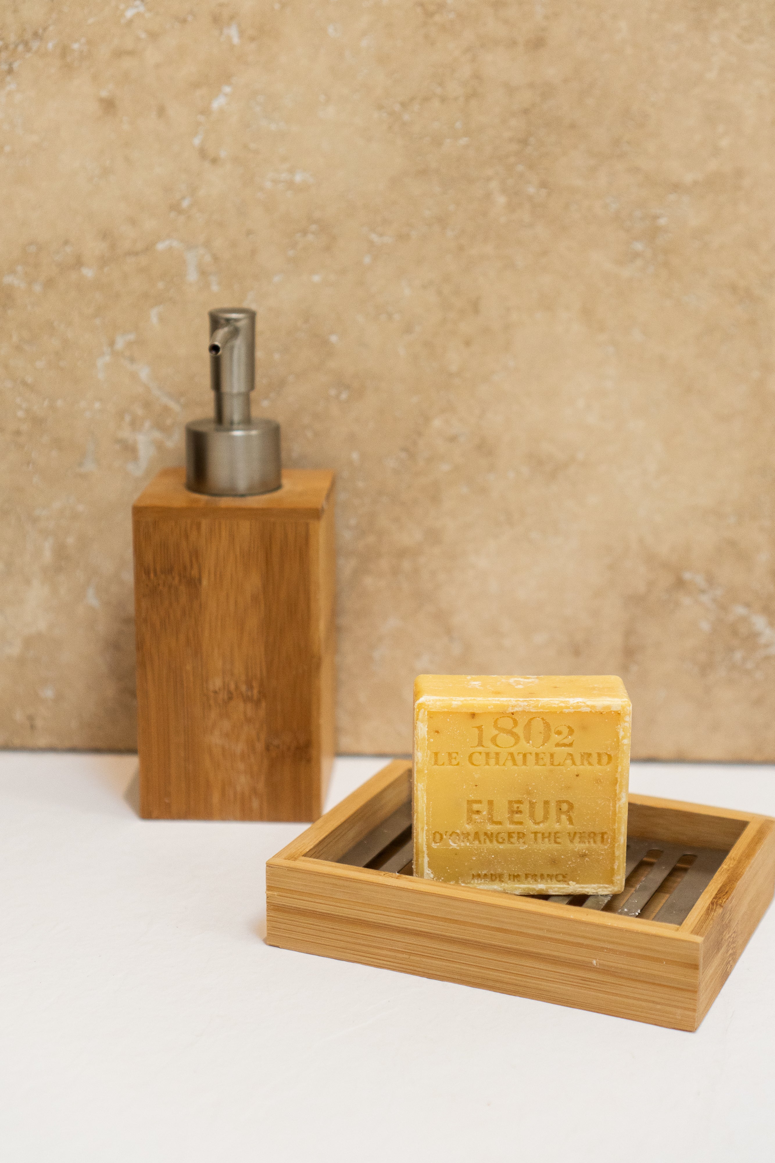 Palm Oil Free Exfoliating Soap - Orange Blossom & Green Tea