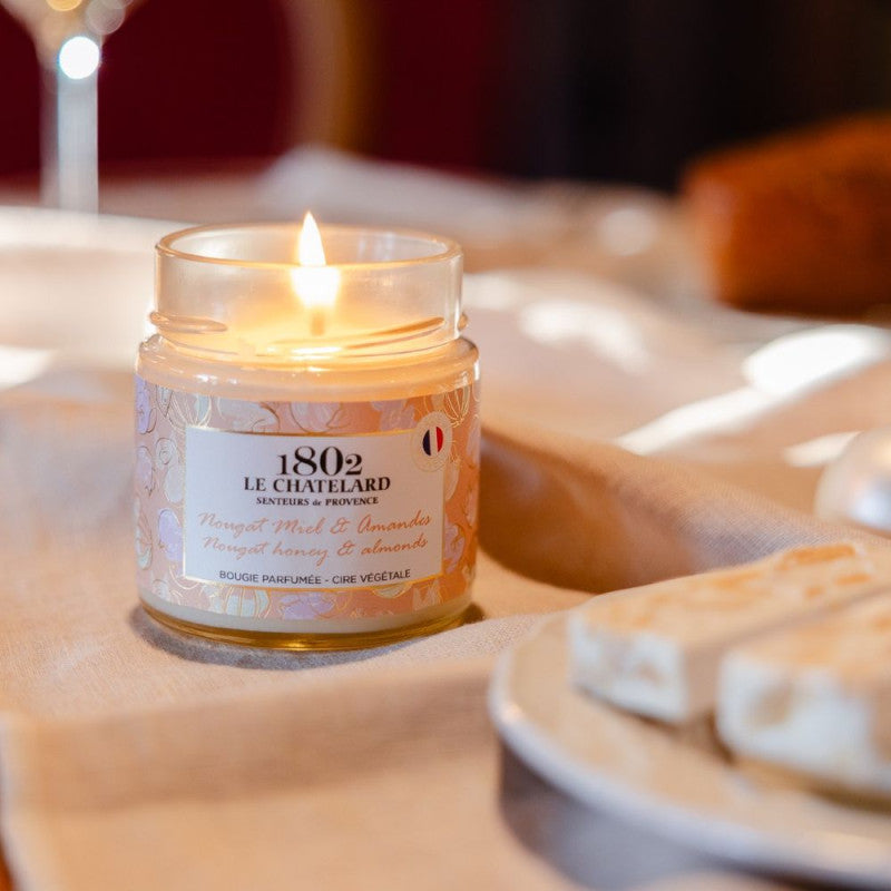 Signature Scented Candle - Nougat Honey & Almonds