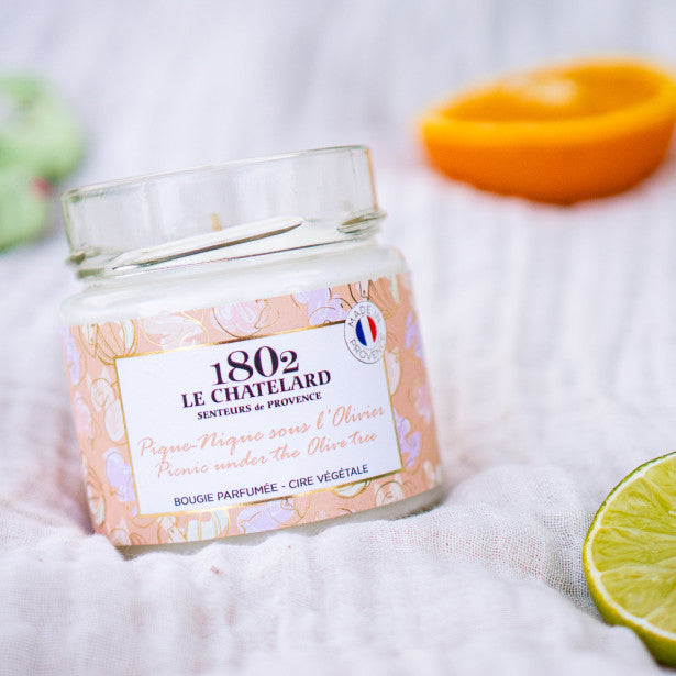 Signature Scented Candle - Picnic Under Olive Tree