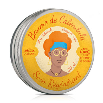 Organic Calendula Balm - Soothing & Restorative Care Moisturizing Cream 30ml