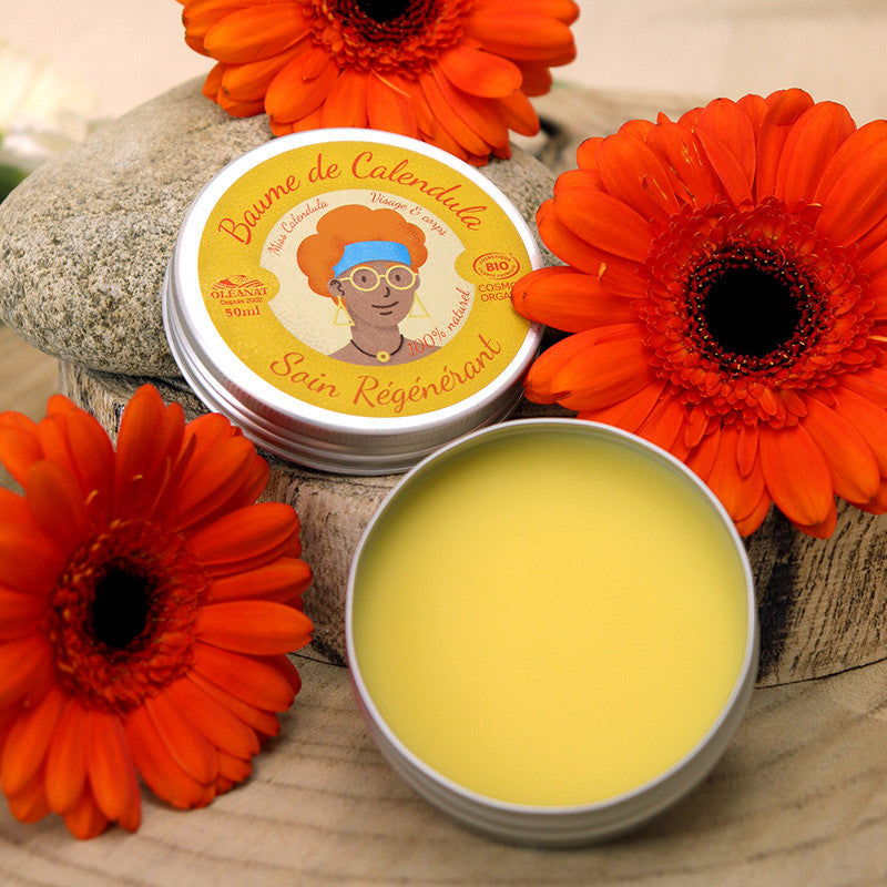 Organic Calendula Balm - Soothing & Restorative Care Moisturizing Cream 30ml