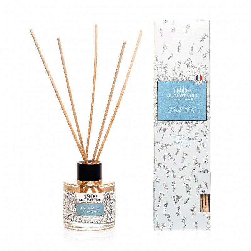 Room Fragrance Reed Diffuser - Cotton Flower
